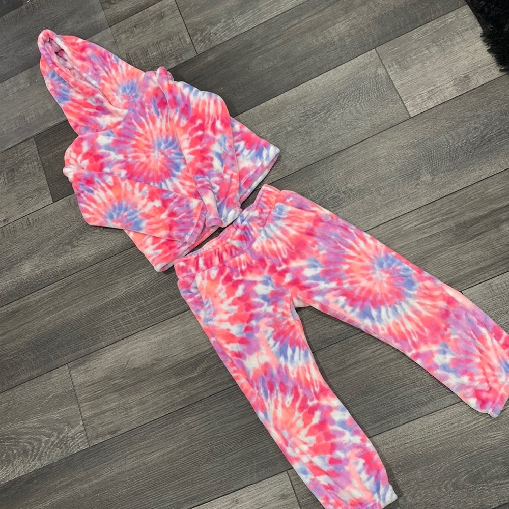 Matching fleece set